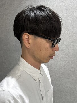 リオールバイニアウ(RE:ALL by Niau) メンズマッシュナチュラルマッシュパーマショートヘア刈り上げ