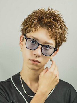 オーシャントーキョー 大阪(OCEAN TOKYO) ベリショスパイキーショートべリーショートアップバングメンズ