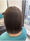透明感グレージュ