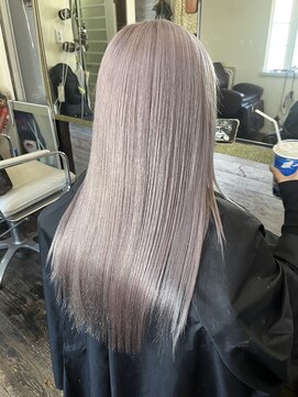 ホワイト/ハイトーン/ブリーチ/カラー/ミルクティーベージュ