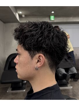 ニコ トウキョウ ロジック(nico TOKYO Logic) 刈り上げアップバングスパイキーショートパーマスパイラルパーマ