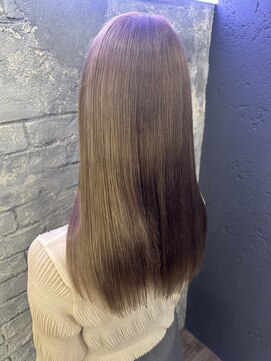 プライズ アイリス 池袋東口店(prize Iris) ミルクティーカラーダブルカラー韓国ヘアケアブリーチ