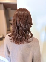 スリー バイ ザサロンフジサワ(THREE by the salon fujisawa)&nbsp;春先取りオレンジピンクカラー