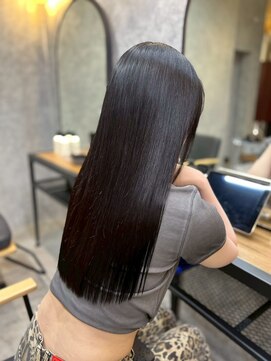 セントラル 三宮店(central) 【髪質改善】美髪ケア水素カラー透明感うる艶髪質改善カラー