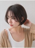 ショートボブ髪型20代30代40代50代前髪あり前髪なし面長丸顔池袋