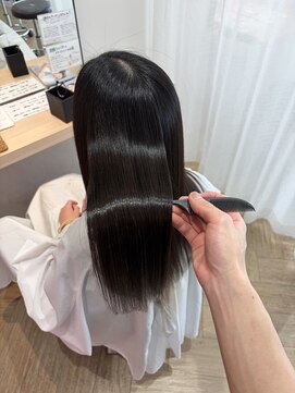 アヴァンス なかもず店(AVANCE.) やわらかく自然な仕上がりの髪質改善ストレート