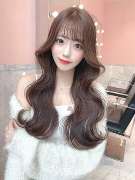 ルイ(LOUIS) 【LOUIS】ブリーチなしで叶うショコラミルクティーアイドル前髪