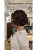 ボブ パーマ くるくるパーマ