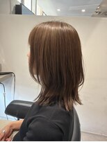 ラシンバン ラメール(LASHINVAN LAMER) ミディアムスタイル×ベージュカラー
