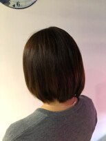 スタジオ アルファプラス 日暮里店(studio α+)&nbsp;ダークベージュ×レイヤーボブ♪【スタジオアルファプラス】