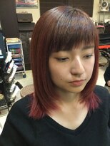 マーマレードスカイ(hair Marmalade Skies) バレイヤージュピンク&ブラウン