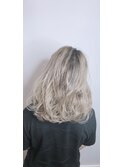 ホワイト系ルーツグラデーションカラー