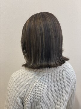 ガーデンエス 緑井店(GARDEN es) Bob × highlight × greige