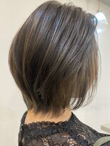 ヘアーサロン イルア 北越谷(hair salon I'LUNA)&nbsp;ハイライトグラボブ