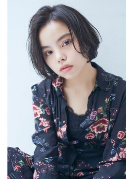 コムマティス 恵比寿ガーデンプレイス(Comme Matisse) ボブ/カーキグレージュ/大人かわいい[恵比寿/恵比寿駅]