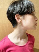 ムイミ(muimi)&nbsp;【暗髪×クールショート★】似合わせカット/ネビージュ