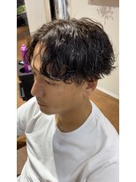 ヘア ライフ ワイレア(HAIR LIFE Wailea)&nbsp;波巻パーマ×センターパート