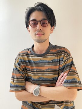 サル 代官山(SAL) 【SAL】ツーブロックと自然なセンターパート＊菅原誠＊