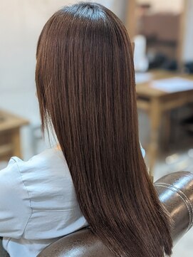 髪のエステ専門店 ヌーク(nuuk) 髪質改善/縮毛矯正/蒲生/城東/美髪/ピンクブラウン