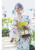 浴衣着付&アップ　￥5850
