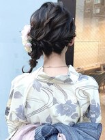 ヘアールーム(Hair Room) ミディアムのサイドスタイル