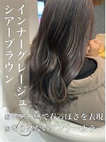 クレア 岡崎南店(CREA)&nbsp;インナーグレージュ×シアーブラウン