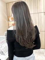 ウェイズトウキョウ 新宿店(Ways TOKYO)&nbsp;レイヤーカット　グレージュカラー　ハイライトカラー　韓国