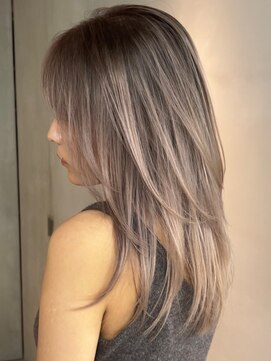 スティロ(stylo) ハイライトカラーグレージュベージュケアブリーチダブルカラー