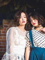 カバーヘアアンドスパ ブリス 浦和(COVER HAIR&SPA bliss) 大人美人なゆるふわ無造作感ルーズボブパーマtk2浦和
