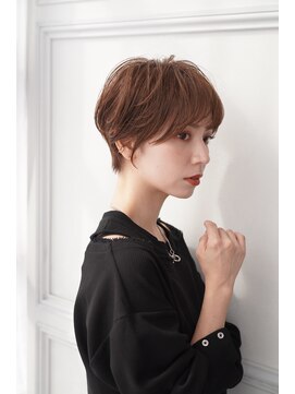 トッカ ヘアアンドトリートメント 難波店 小顔似合わせカット愛されクールショート20代/30代40代50代/難波