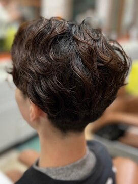 アポロカットステージ 相模大野店 アップバング/ツーブロックマッシュ<理容室>[メンズ/相模大野]