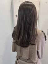 キャンバス バイ ネオリーブ 横浜西口(Canvas by neo.)&nbsp;ワンカールで決まるレイヤーカット 冬のナチュラルベージュ