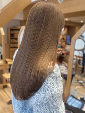 バイオレット 表参道店(Violet) ブリーチ無しで作るマロンベージュ/透明感カラー/まろみカラーAM
