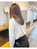 エンター 天神店(ENTER)&nbsp;ミルクティベージュ/髪質改善/レイヤー/ウルフ/ENTER 天神店