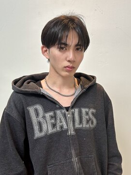 メゾンアクア 表参道(Maison ACQUA) =メンズボブ/スパイキーショート/ニュアンスパーマ／MEN’S HAIR