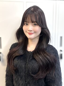 アリュウル 表参道(ALLURE) ボルドー×韓国レイヤーカット◎【KAKO】