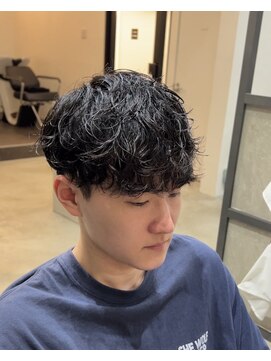 スイッチ(men's SWITCH) 大分無造作シャドウパーママッシュ刈り上げレイヤー