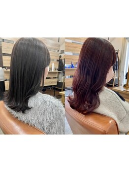 お客様のくせや髪質・お悩みに合わせて、ラインとフォルムを大切に、上品なヘアスタイルを作っていきます♪