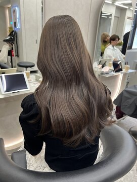 ロール 博多(Role) オリーブベージュ/透明感/くすみカラー/暗髪