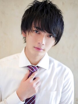 ソレリア(Soleria) 新宿/メンズ/ショートウルフ/大人のビジネスショートウルフ