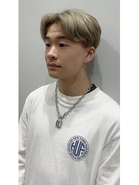 アリュア(Allure) ホワイトベージュ/メンズカラー/ハイトーン