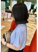 小顔効果抜群外ハネボブ