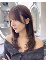 ロンドアヴァントゥス 池袋(Lond aventus)&nbsp;韓国レイヤー/韓国風/ボブ/髪質改善/黒髪/ブリーチなし〔池袋〕