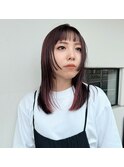 デザインカラーに合う可愛いミディ