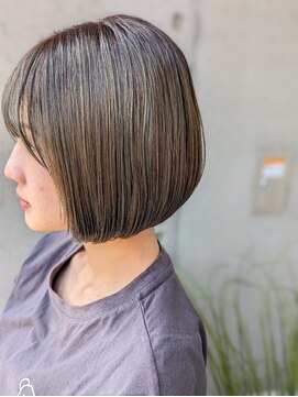 オーガニック リブ 川越(organic+live) 秋冬オススメ!20代30代かわいい切りっぱなしボブ