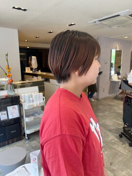 ヘアーエスクールフェイス(hair S. COEUR face) ショートスタイル/大阪美容室/枚方美容室