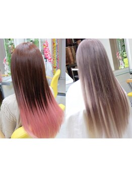 《付け放題50本\13800》コーンロウブレイズ★ウェーブor超ロングストレート30本\13500♪エクステ専門店