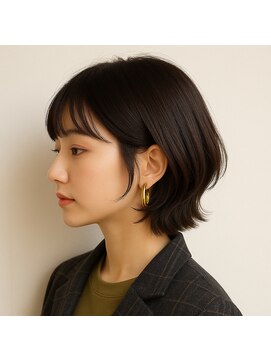 スープレックス ヘアーデザイン(SOUPREX HAIR DESIGN) 美フォルムショートボブ 20代 30代 40代 50代 60代 髪質改善
