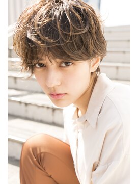 ホーミートウキョウ(HOMIE TOKYO) 渋谷/イルミナカラー/ショートヘアー/ハイライトカラー/ブリーチ