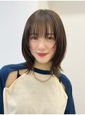 小顔レイヤー/レイヤーボブ/ウルフボブ